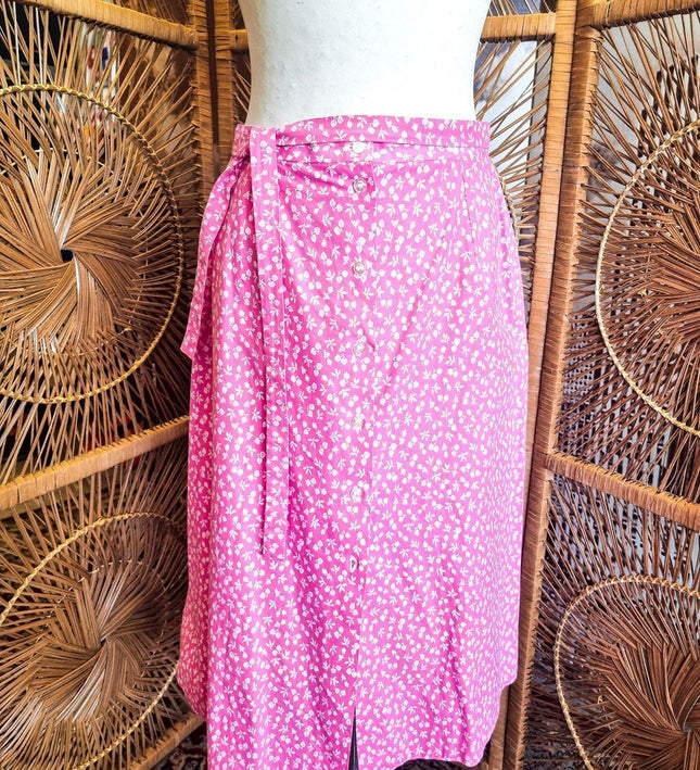 Vintage Floral Skirt - Yatva