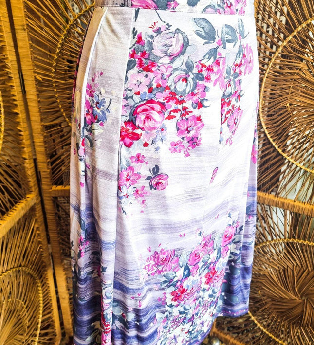 Vintage Floral Skirt - Yatva