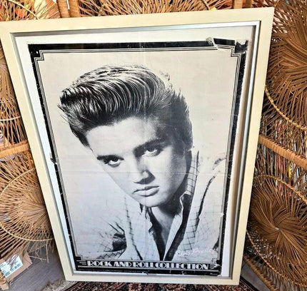 Vintage Framed Elvis Poster - Yatva
