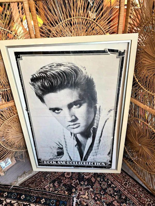 Vintage Framed Elvis Poster - Yatva