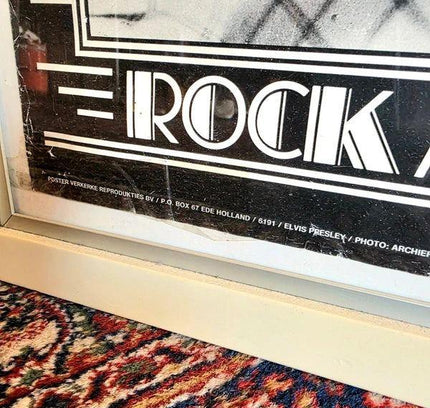 Vintage Framed Elvis Poster - Yatva