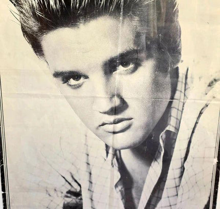 Vintage Framed Elvis Poster - Yatva
