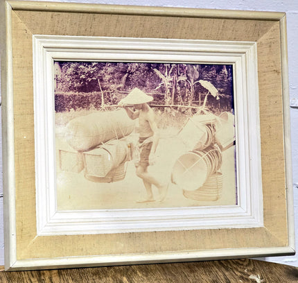 Vintage Framed Photograph - Yatva