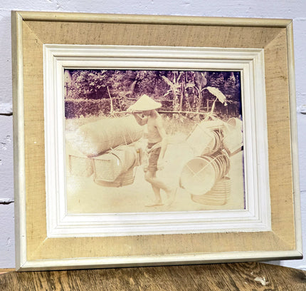 Vintage Framed Photograph - Yatva