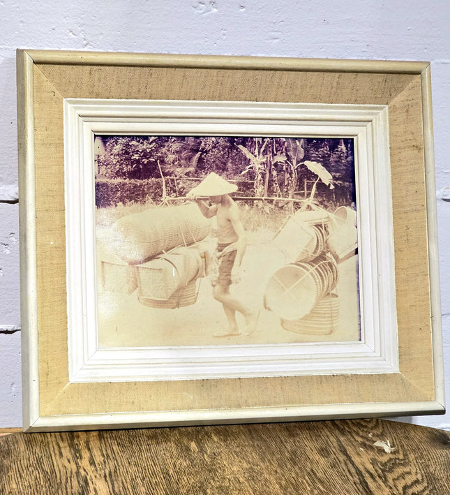 Vintage Framed Photograph - Yatva