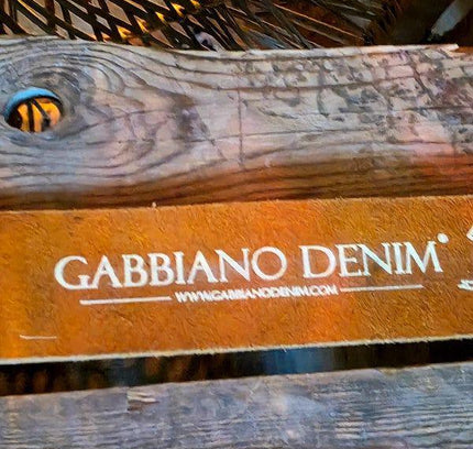 Vintage Gabbiano Denim Leather belt - Yatva
