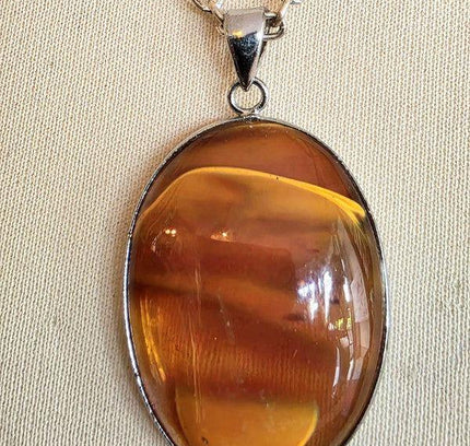 Vintage Gemstone Pendant Necklace - Yatva