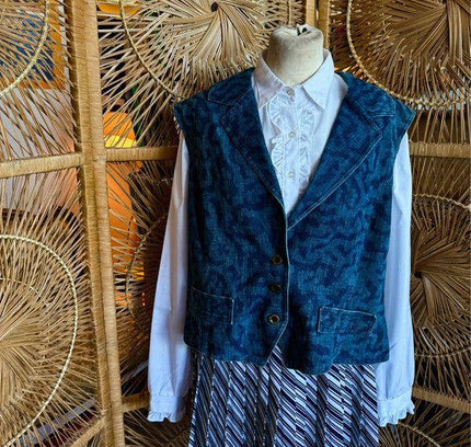 Vintage Gilet Waistcoat - Yatva