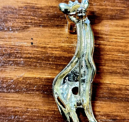 Vintage Giraffe Brooch - Yatva