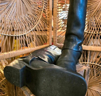 Vintage Go West Western Boots - Yatva