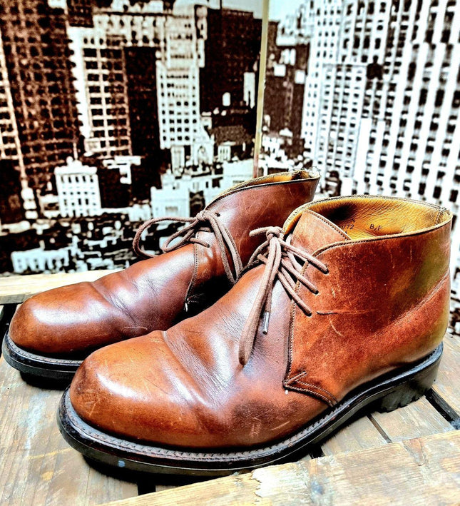 Vintage Grenson Leather Ankle Boots - Yatva