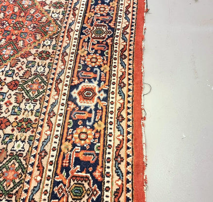 Vintage Hand - Knotted Persian Carpet - Yatva
