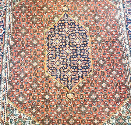 Vintage Hand - Knotted Persian Carpet - Yatva