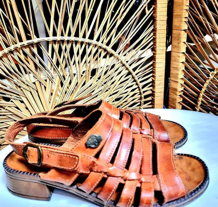 Vintage Hand Made Bull Montana Shoes - Yatva
