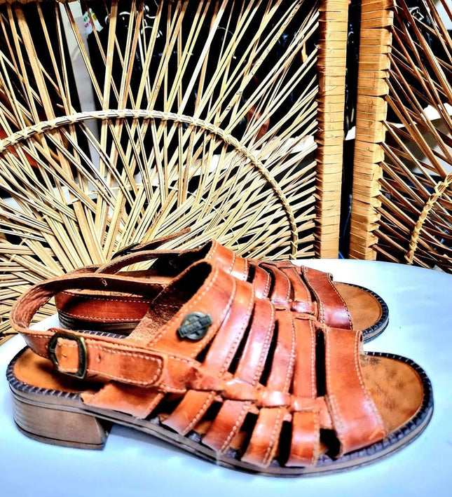 Vintage Hand Made Bull Montana Shoes - Yatva