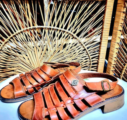 Vintage Hand Made Bull Montana Shoes - Yatva