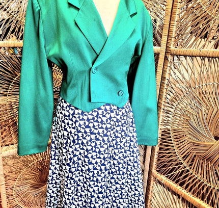 Vintage Harvey Nichols Zone Crop Jacket - Yatva