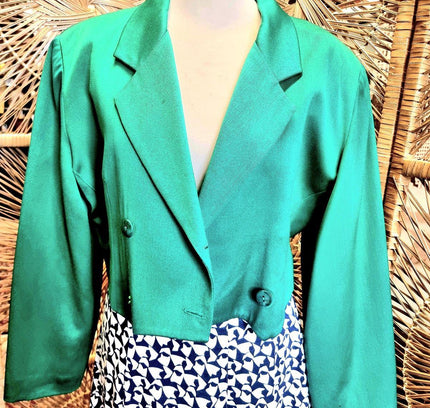 Vintage Harvey Nichols Zone Crop Jacket - Yatva