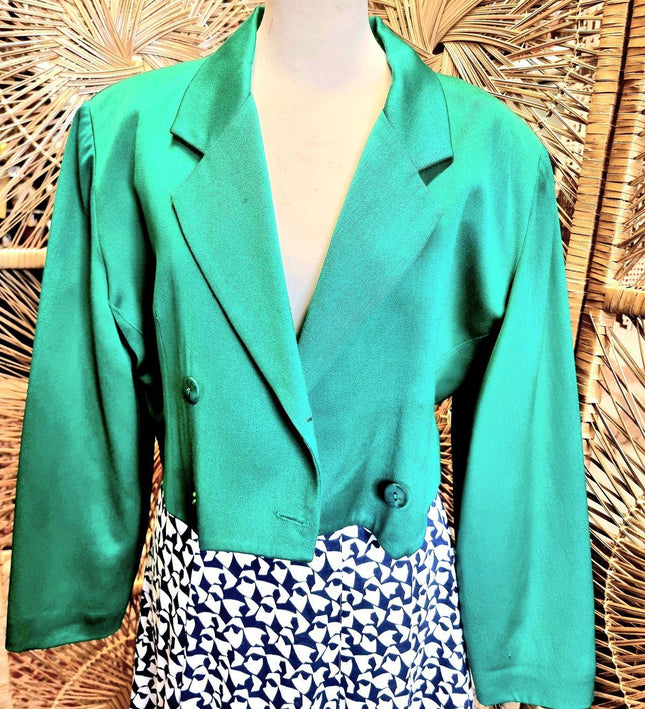 Vintage Harvey Nichols Zone Crop Jacket - Yatva