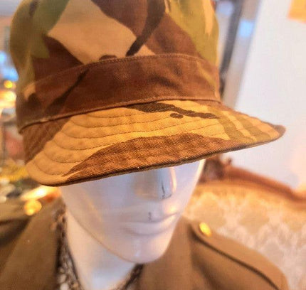 Vintage Hassing - Amersfoort, KL Dutch Army Camo, Cap Field Hat - Yatva