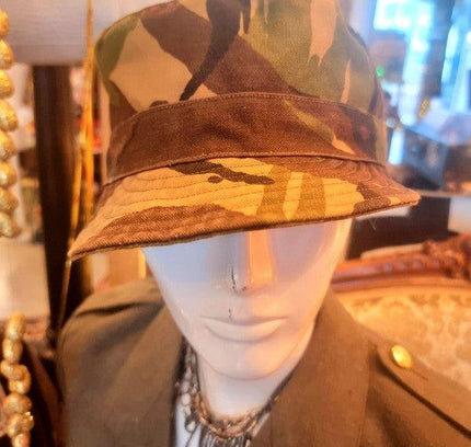 Vintage Hassing - Amersfoort, KL Dutch Army Camo, Cap Field Hat - Yatva
