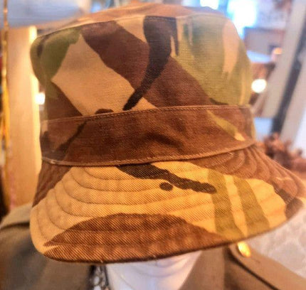 Vintage Hassing - Amersfoort, KL Dutch Army Camo, Cap Field Hat - Yatva