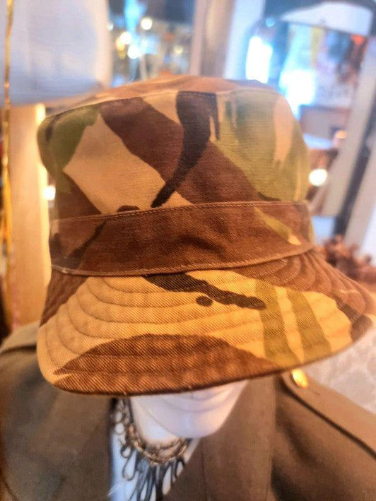 Vintage Hassing - Amersfoort, KL Dutch Army Camo, Cap Field Hat - Yatva