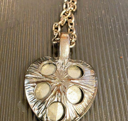 Vintage Heart Pendant Necklace - Yatva