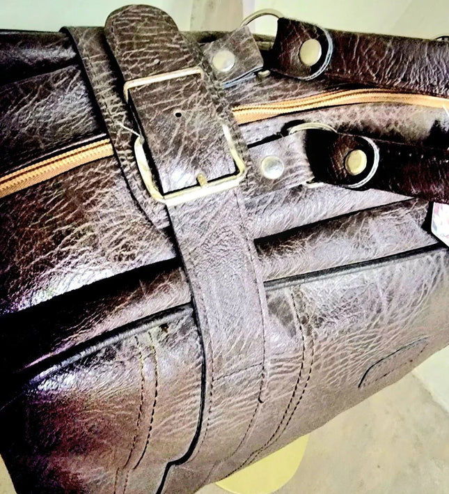 Vintage Holdall Weekend Bag - Yatva