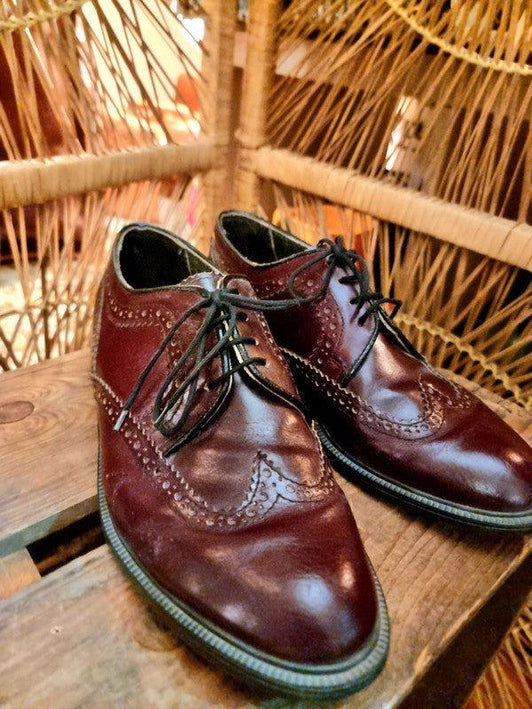 Vintage Idea Italy By Romano Brogue Shoes - Yatva