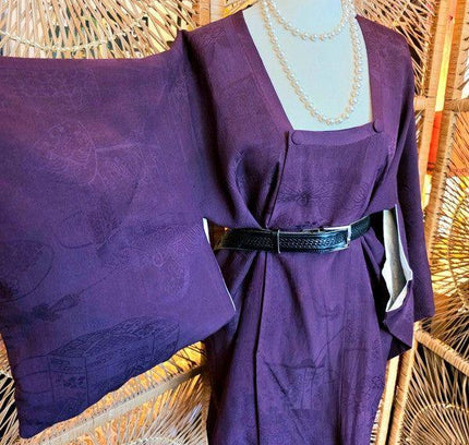 Vintage Japanese Haori Kimono - Yatva