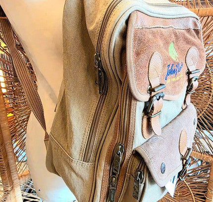 Vintage John's Wood Backpack - Yatva