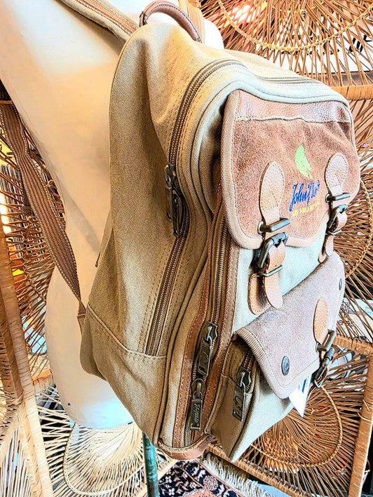 Vintage John's Wood Backpack - Yatva