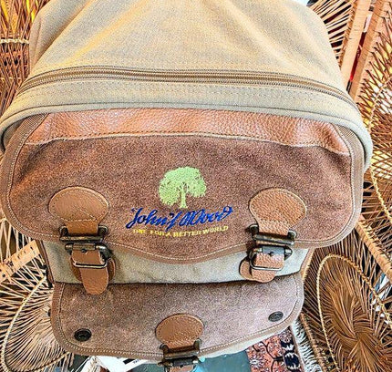 Vintage John's Wood Backpack - Yatva