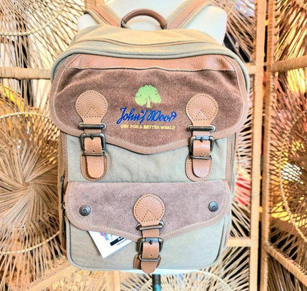 Vintage John's Wood Backpack - Yatva