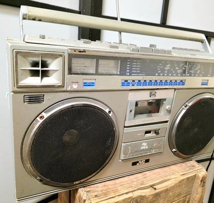 Vintage JVC RC-M70W Boombox – "King of Blasters" (1979) – Tested & Working - Yatva