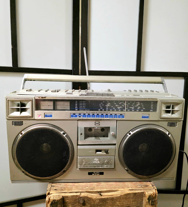 Vintage JVC RC-M70W Boombox – "King of Blasters" (1979) – Tested & Working - Yatva