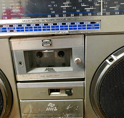 Vintage JVC RC-M70W Boombox – "King of Blasters" (1979) – Tested & Working - Yatva