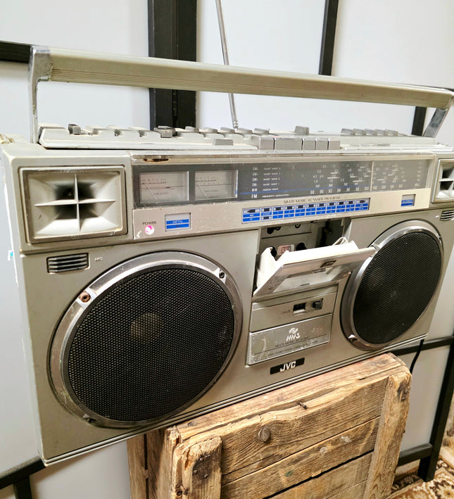 Vintage JVC RC-M70W Boombox – "King of Blasters" (1979) – Tested & Working - Yatva