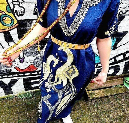 Vintage Kaftan Maxi Dress - Yatva