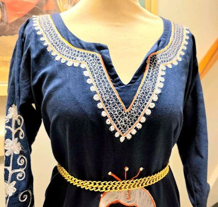 Vintage Kaftan Maxi Dress - Yatva