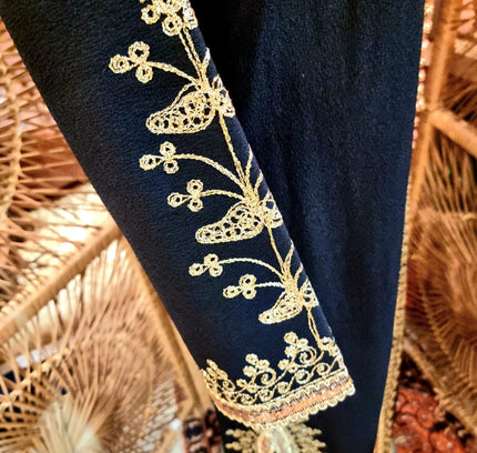 Vintage Kaftan Maxi Dress / Over Coat - Yatva