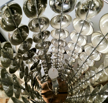 Vintage Kare Design Chrome Bubble Floor Lamp – 1980s Space Age Iconic Luminaire - Yatva