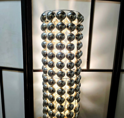 Vintage Kare Design Chrome Bubble Floor Lamp – 1980s Space Age Iconic Luminaire - Yatva