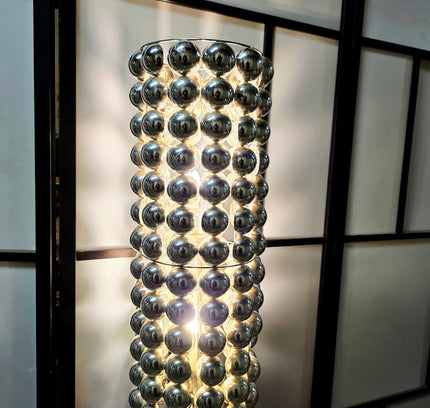 Vintage Kare Design Chrome Bubble Floor Lamp – 1980s Space Age Iconic Luminaire - Yatva