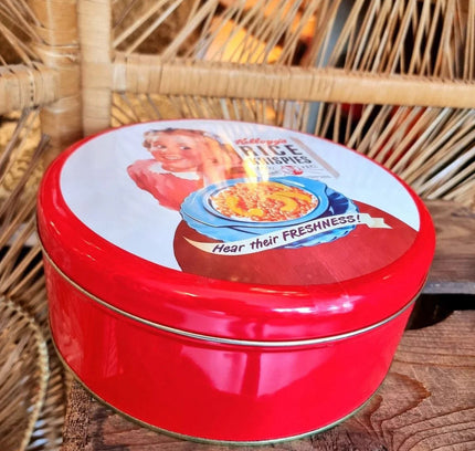 Vintage Kellogg's Storage Tin - Yatva