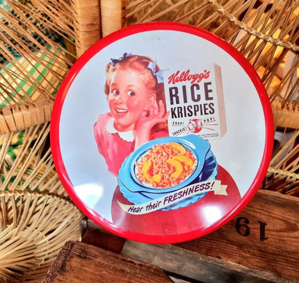 Vintage Kellogg's Storage Tin - Yatva