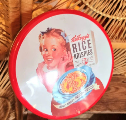 Vintage Kellogg's Storage Tin - Yatva