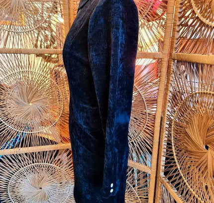 Vintage La Madeleine 80's Velvet Dress - Yatva