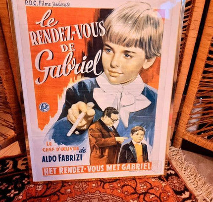 Vintage Le rendez - vous De Gabriel Poster - Yatva